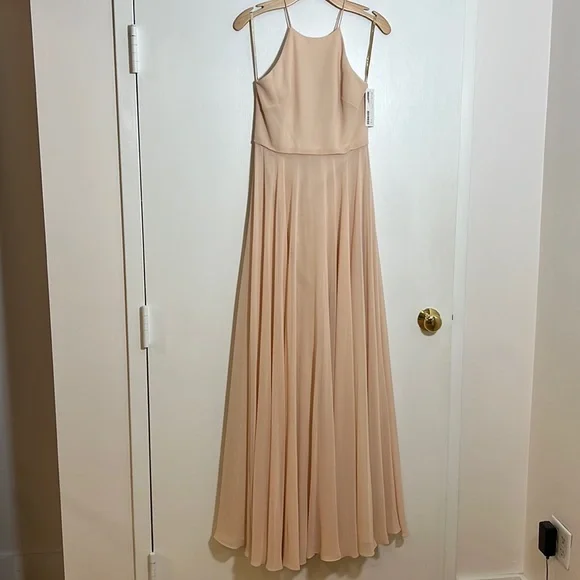 Jenny Yoo Dresses | Jenny Yoo Luca In Blush Chiffon | Color: Pink | Size: 2 | Cmb02170's Closet